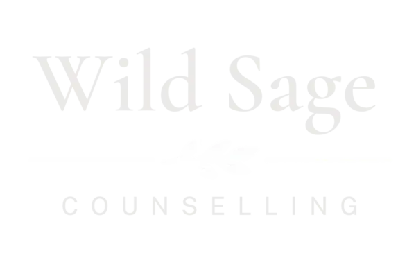 Wild Sage Counselling - White Logo - transparent